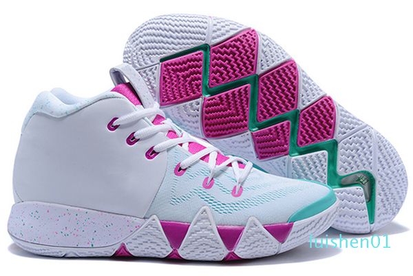 

2019 обувь new 4 basketball для наилучшего качества 4 men s 4s фиолетовый желтый / черный белый спортивные кроссовки размер 40-46 l01