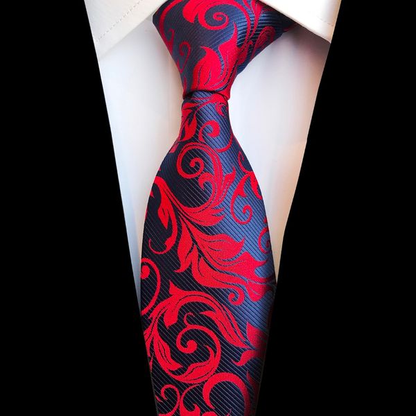 

gusleson new design 8cm jacquard silk necktie for mens business gravatas normal tie suit wedding neck ties clothing accessories, Blue;purple