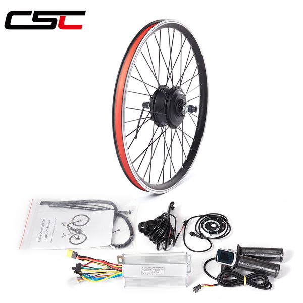

electric bike conversion kit 36v 500w front or rear bicycle wheel motor kit for 20 24 26 27.5 28 29in 700c ebike