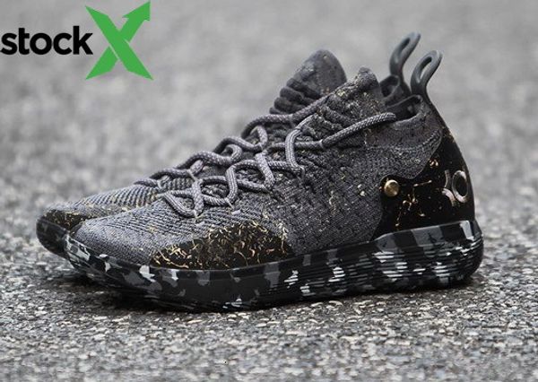 

kd 11 gold splatter basketball shoes kevin durant 11s designer sneakers mens black grey kd 11 persian trainers 40-46