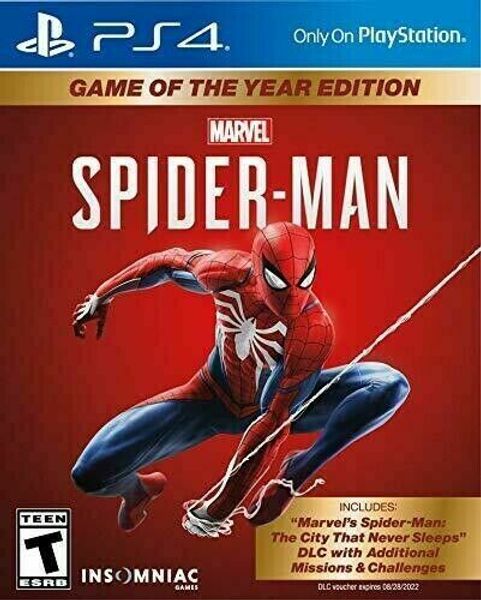

совершенно новый marvel's spider-man ps4 game of the year edition-playstation 4
