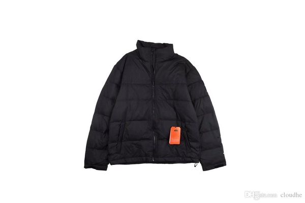 

новые мужские и сгущает воротник хлопка куртка вниз kanye west куртка сыпучие вниз модный стиль женские содержащие 80 процент руно, Black;red
