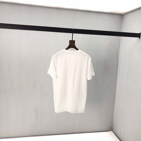 

paris catwalk summer new mens t-shirt fashion men's designer short sleeve solid high-quality cotton t-shirt eu size s--l-xl-xxl white, White;black