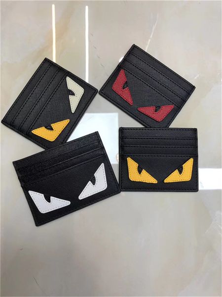 

2020 new card holder credit card holder leather spoof small monster clip bank bag mens card holder super slim wallet 5styles
