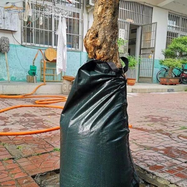 

watering equipments 20 gallon garden tool dark green plants hanging reusable large agricultural tree bag slow release drip irrigation pvc