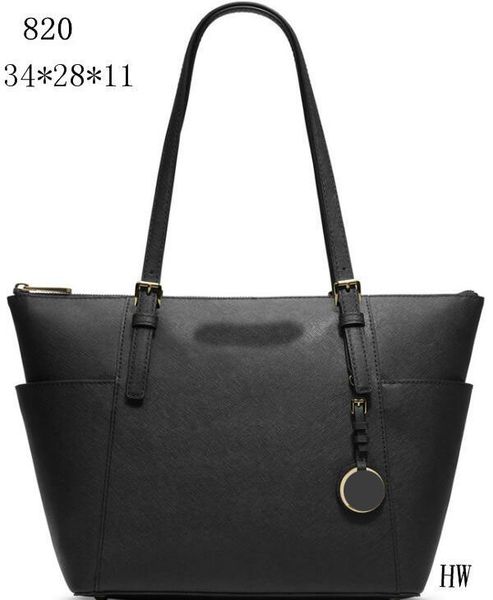 

designer- luxury handbags purses women leather lady new black and pink real leather tote ing