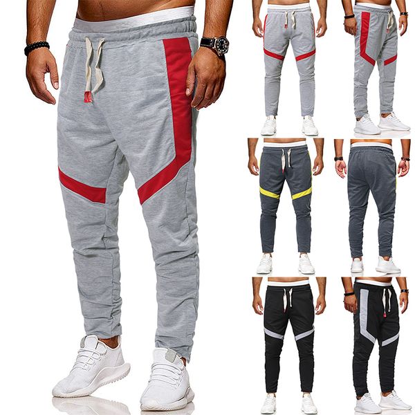 

men pants streetwear joggers pantalon hombre chandal winter baggy camouflage hip hop mid full length harem pants men flat, Black