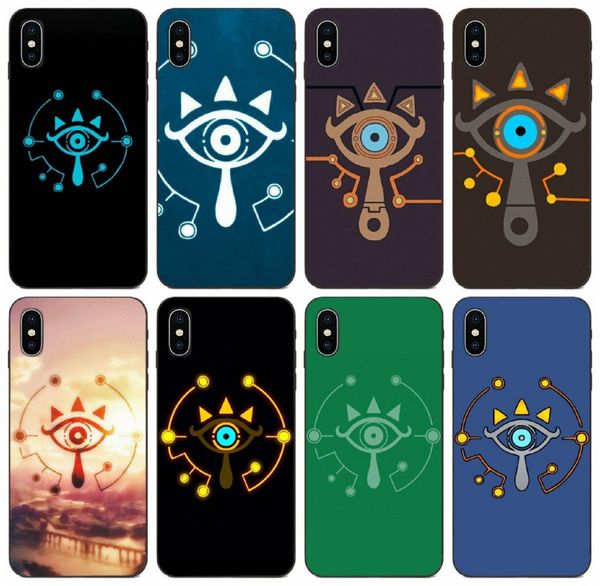 

tongtrade] sheikah slate case for iphone 11 pro x xs max xr 8s 7s 6s 5 se galaxy s10 s9 s8 a7 honor 4c 5a 5c htc u12 plus 1pcs 10pcs case