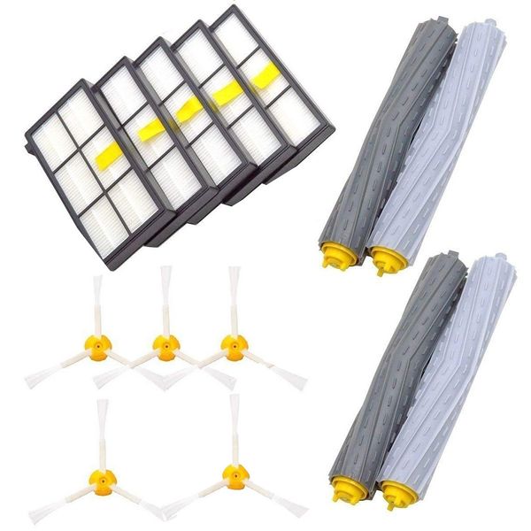 

Replacement part for irobot roomba vacuum with 5 pc filter 5 pc 3 armed ide bru h 2 et tangle debri roller p45