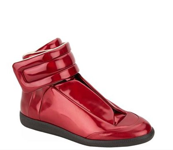 

2019 colorful high sneaker man shoes men's walking flats shoes trainers kanye west men casual shoes 38-46 +box, Black