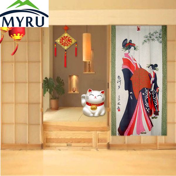 

myru feng shui door curtain kitchen toilet partition chinese japanese curtain cloth the bedroom door