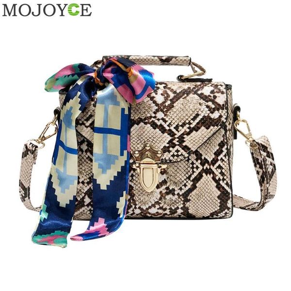 

ретро серпантин цепи круглого crossbody сумка для женщин сумки printed малого pu кожи сумка женщина змея сумки