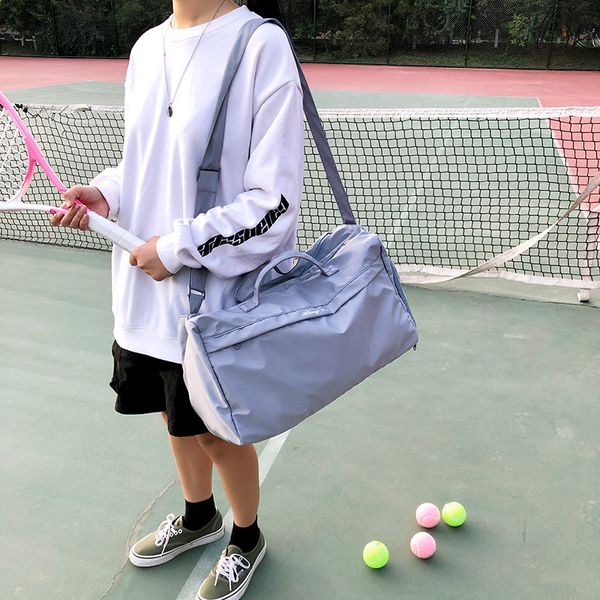 

2020 new travel bag ladies portable fitness bag luggage sports yoga travel luggage