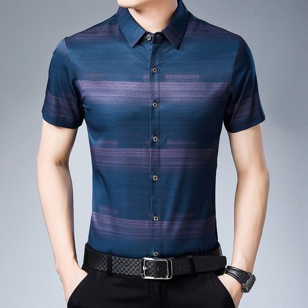 

summer men short sleeves shirt collar half sleeve middle age men leisure joker new shirt, White;black