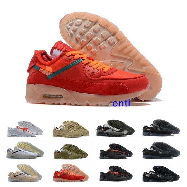 

90 mens womens running shoes air virgil designer world cup triple white black red sneakers 90s trainers sports chaussures zapatos