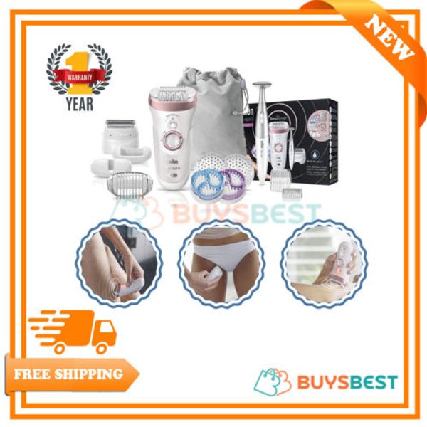 

Braun ilk epil 9 9 980 epilator kin pa en o mart 4 in 1 13 extra ro e gold