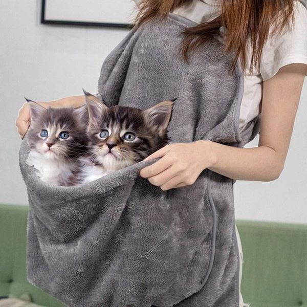 

кошачий спальный мешок фартук кошачья сумка супер теплые мягкие кошки зоотовары несколько функций прекрасный
