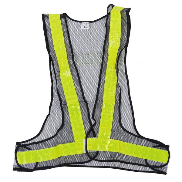 

hi-viz reflective vest high visibility warning traffic construction safety gear black yellow, Black;blue