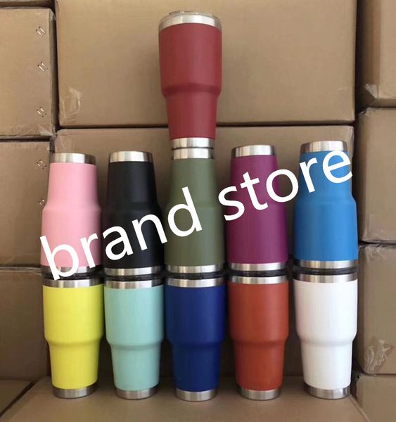 

30 20oz cup stainless steel tumblers 30oz 20ozdouble wall vacuum large capacity sports mugs wine beer travel egg cups