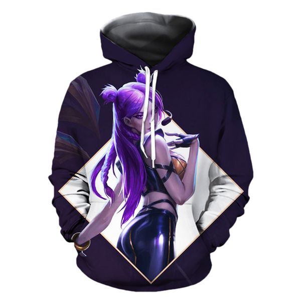 

2020 fashion 3d print hoodies sweatshirt casual pullover autumn winter streetwear outdoor wear women men hoodies 219, Blue;black