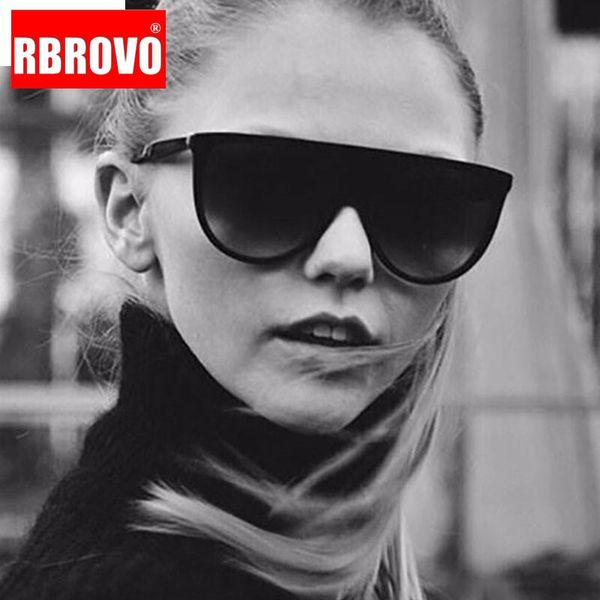

rbrovo 2018 new vintage sunglasses women designer luxury man/women big frame sun glasses classic uv400 outdoor oculos de sol xnrum