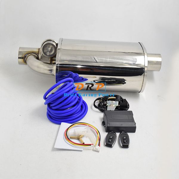 

good quality the whole set vaccum control exhaust valve/cutout set with vacuum pump with wireless remote controller switch
