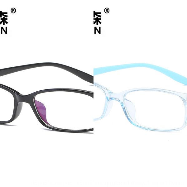 

tr90 myopia frame can be matched with myopia plain student glasses frame glasses 8159, Silver