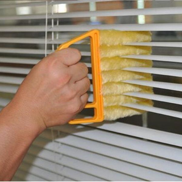 

useful microfiber window cleaning brush air conditioner duster mini shutter cleaner with washable venetian blind blade cleaning cloth brush