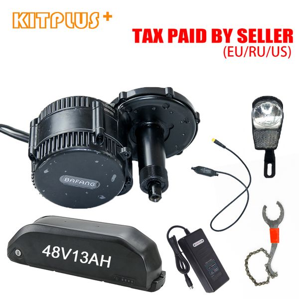 

bafang bbshd 1000w 48v mid drive electric bike kit 1000w with battery 48v 13ah for fat bike e-bike kit mountain diy