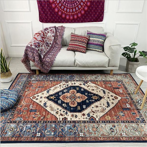 

aovoll bedroom carpet living room carpets and rugs persian american retro ethnic style european classical floor mats for home
