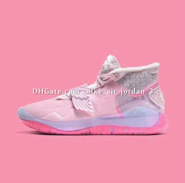 

2020 new kevin durant kd 12 xii what the aunt pearl 12s men basketball shoes xmas ep kd12 sport sneakers with box size us7-12, Black