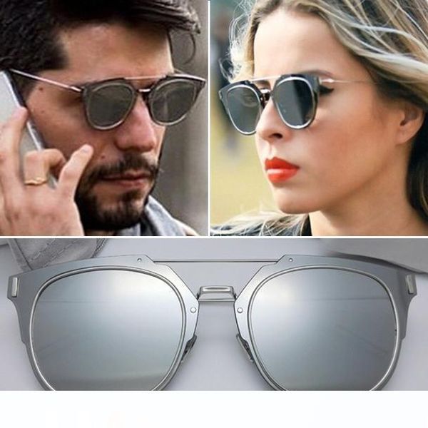 

продажа hot 2019 новое лето композит 1,0 солнцезащитные очки женщины brand cолнцезащитные очки steampunk мода мужские солнцезащитные очки óc, White;black