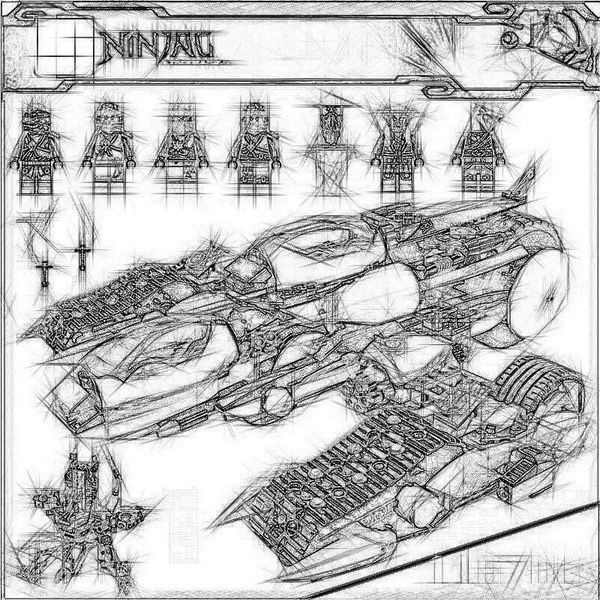 

совместимые ninjagoes ультра stealth raider 70595 кирпичиков модель 06038 ninja рисунок развивающие игрушки для детей