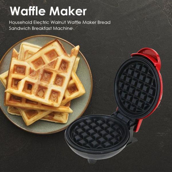 

household electric walnut waffle maker bread sandwich breakfast machine