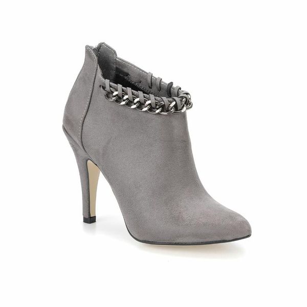 

flo acrab 77z gray suede women 's boots butigo, Black