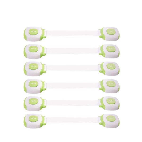 

baby cabinet locks | child cabinet and drawers locks no drill | simple latch childproofing system - childproof cabinets drawers