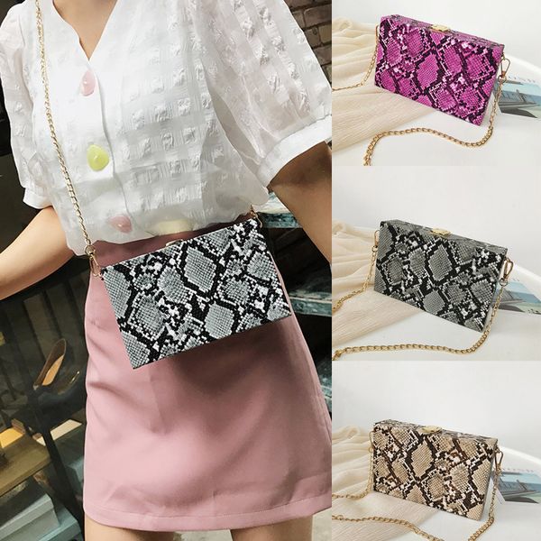 

sleeper #w401 2019 fashion ladies trend classic serpentine wild box messenger bag shoulder bag daily luxury gifts ing