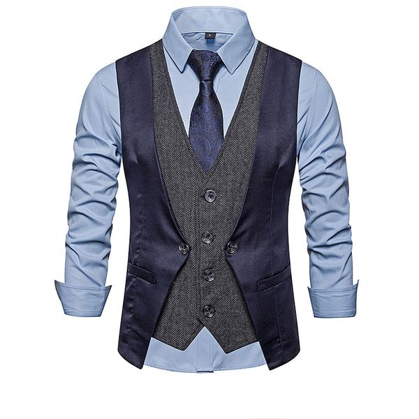 

мђжка поведневна бизне blazer жиле оен и зима нова ендени Ѭока подде, Black;white