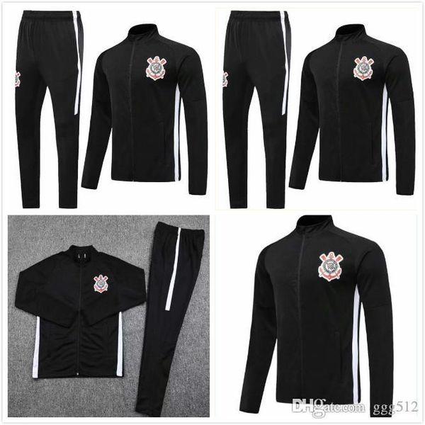 

2019 2020 бразилия коринфского паулиста костюм футбол джерси 19 20 клейтона жадсон romero pablo коринфского футбол футбол куртки, Black