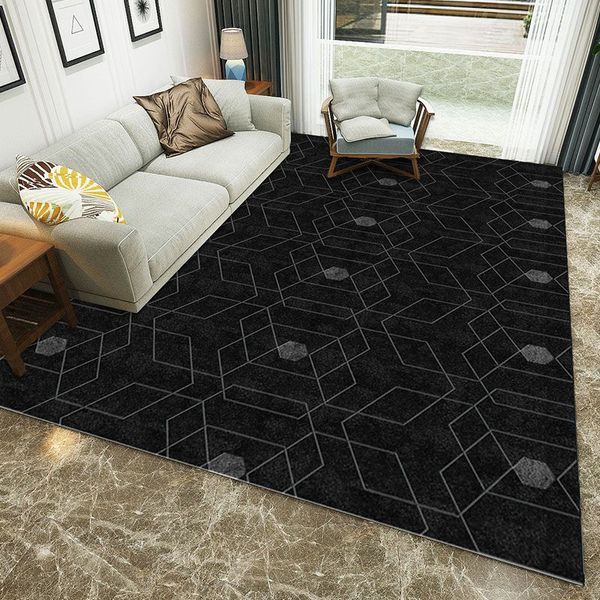 

european style retro luxury carpet living room bedroom home geometric carpet sofa coffee table floor mat bathroom door mat