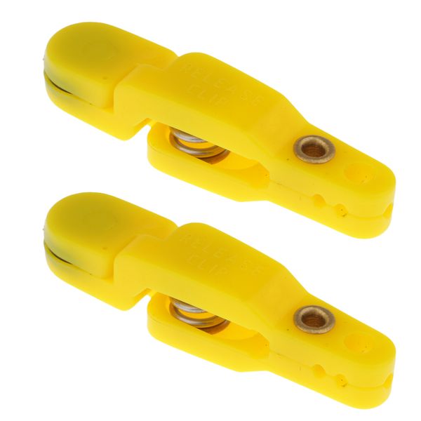 

2pcs padded snap release clips for weight, planer board, kite, offshore fishing