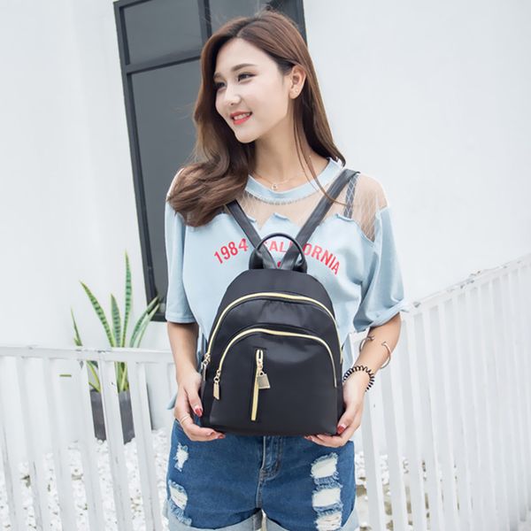 

waterproof oxford ma'am backpack women bagpack ladies rucksack student school bags for teenage girls book bag woman back pack