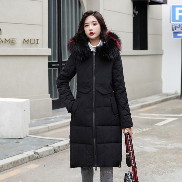 

женские длинные зимние куртки в 2019 году, обе стороны могут носить шейный платок паскаль новая осенняя мода плюс размер, Tan;black