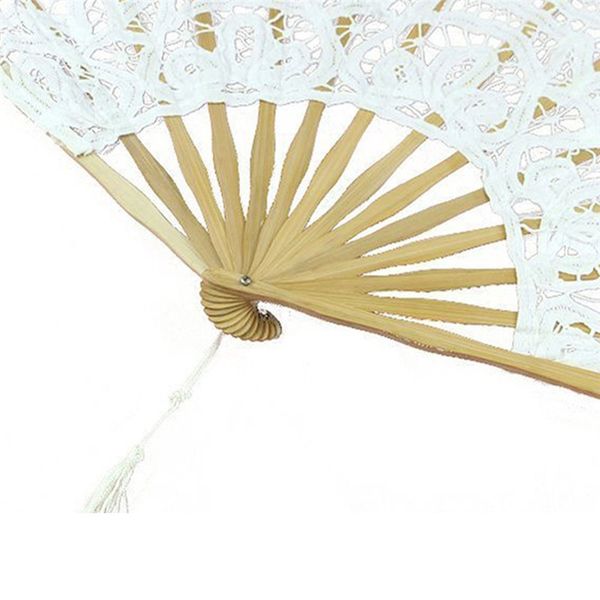 

10 pieces / wedding white or lace fan hand bride party gift like for