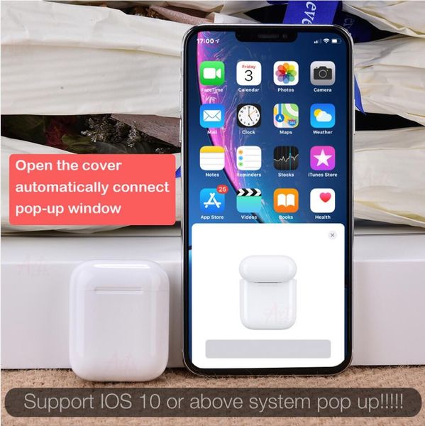 

I80 tw 1to1 air 2 pop up eparate u e wirele earphone qi wirele charging earphone earbud pk i60 i20 i30 tw