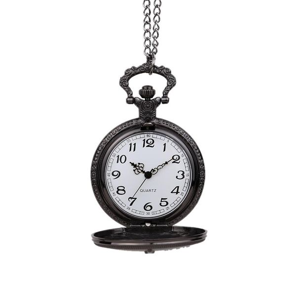 

men and women couple pocket watch retro quartz hanging table commemorative table watch clock wholesale relogio de bolso #4n19, Slivery;golden