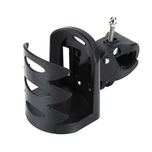 

bike bottle holder universal adjustable 360 degrees rotation water cup holder rack cage for baby stroller accessories