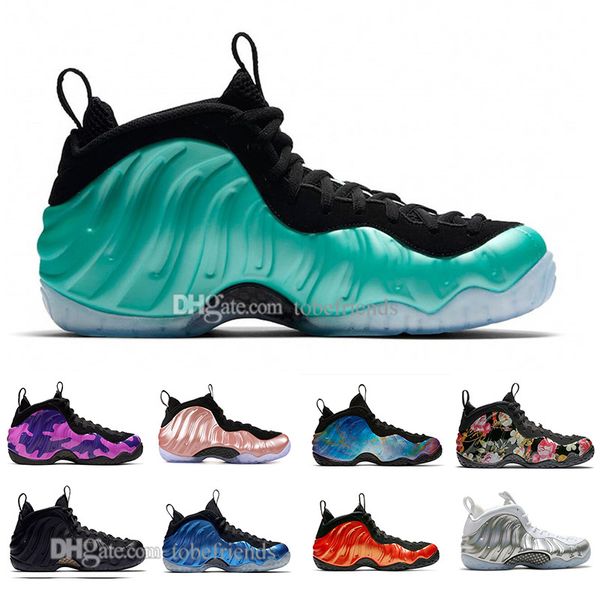 

usa obsidian abalone doernbecher dr. doom penny hardaway mens basketball shoes foams one purple camo galaxy sport designer sneakers us7-13
