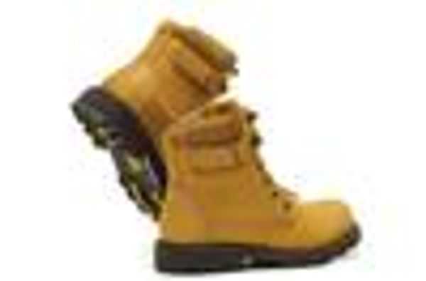 Wasserdichte Keilstiefel aus Designer-Rindsleder, Outdoor-Wanderstiefel, Top, gutes Gelb, kostenloser Versand