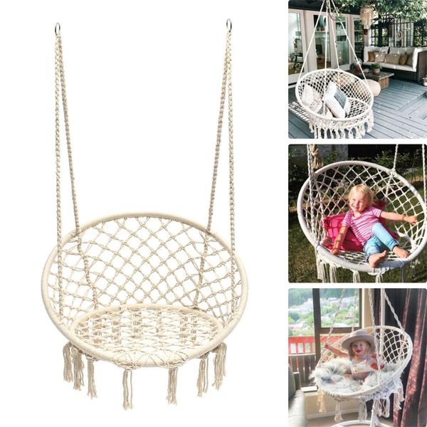 2020 Round Hammock Chair Outdoor Indoor Dormitory Bedroom Yard For